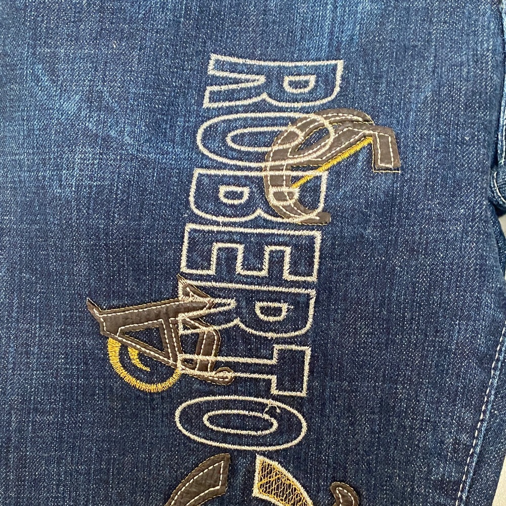 Roberto Cavalli Navy Bootcut Jeans - Picture 5 of 16
